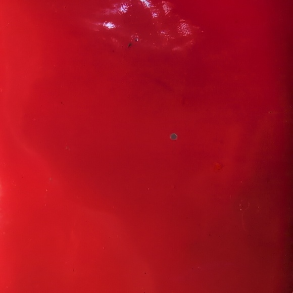 Coach-Coral Patent Leather-Handbag Not Red - Picture 8 of 11